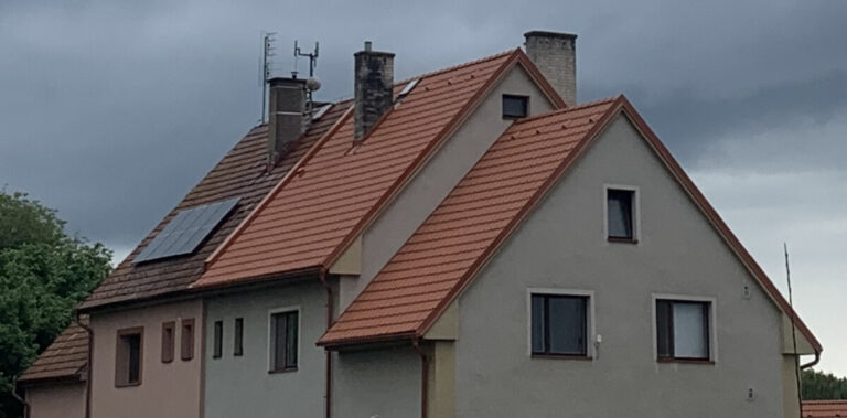 Střechy koněprusy Beroun