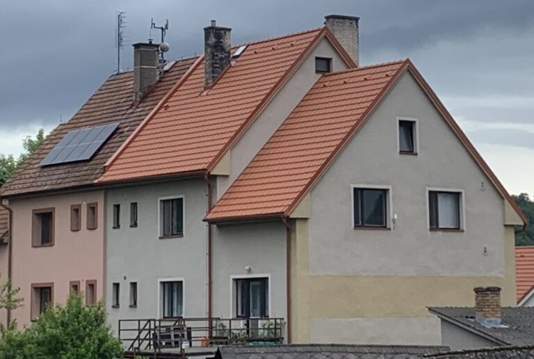 Střechy koněprusy Beroun