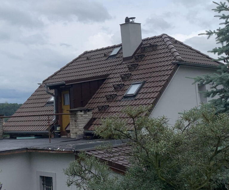 Střechy koněprusy Beroun