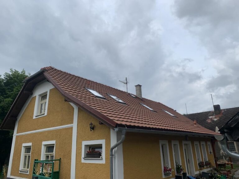 Střechy koněprusy Beroun