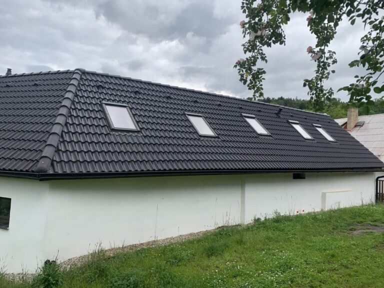 Střechy koněprusy Beroun